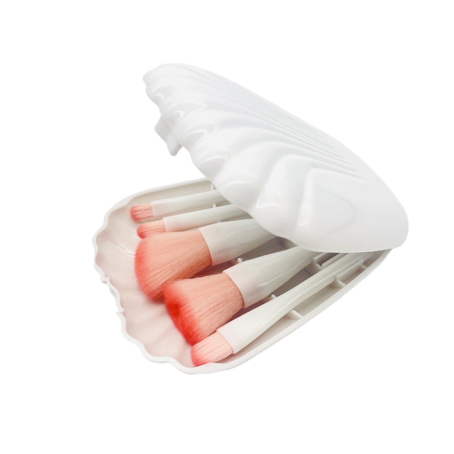 Shell Mirror Brush Set