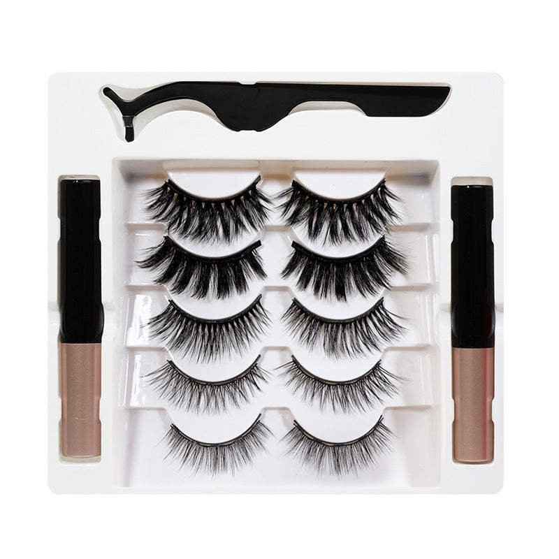 5-Pair Essential Magnetic Eyeliner & Eyelash Set