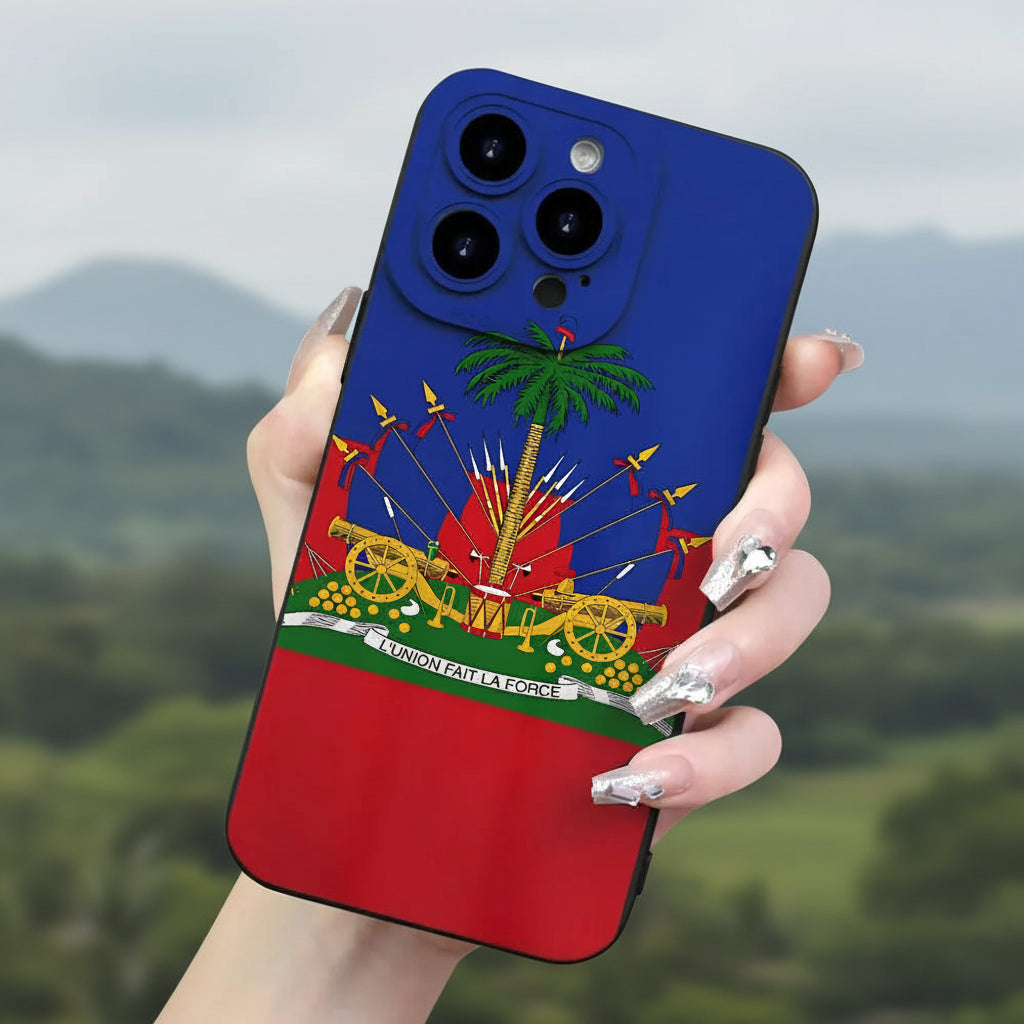 Creative Pattern Haitian Flag iPhone Case 5