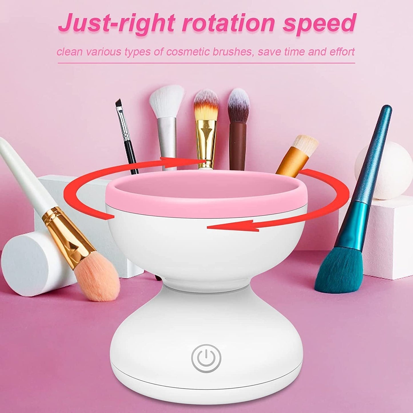 Portable Makeup Brush Cleaner
