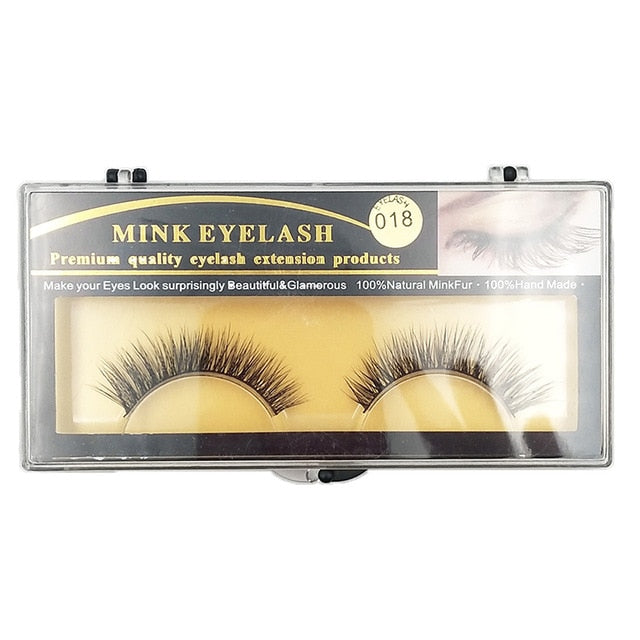 One Pair 3D Mink Lashes 3D Mink