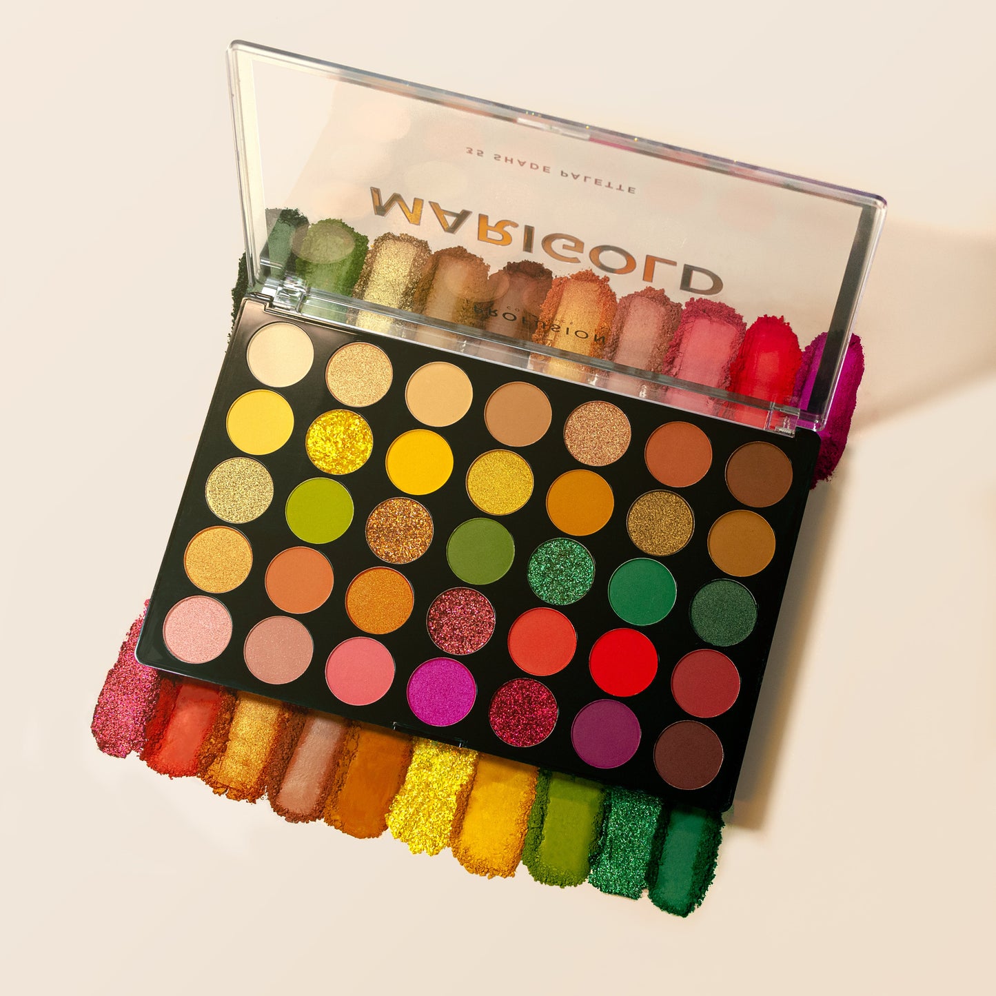 35-Shade Multi-Finish Marigold Palette