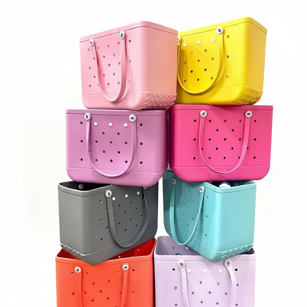 EVA Rubber Waterproof Fashion Beach Bags Collection