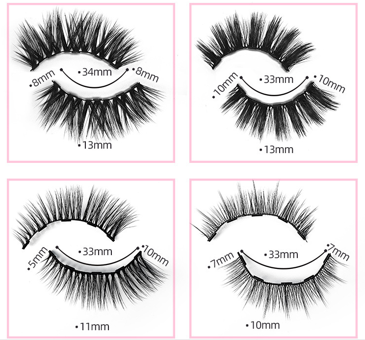 5-Pair Essential Magnetic Eyeliner & Eyelash Set
