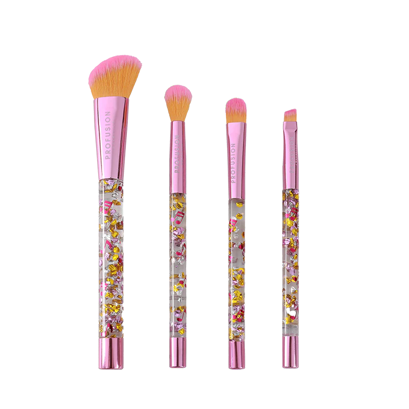 Feel the Beat 4-pc Face & Eye Brush Set