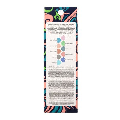 Pacifica Waikiki Eye Shadows Palette 0.20z