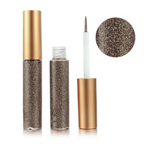 Glitter Liquid Eyeliner Dark Brown 14