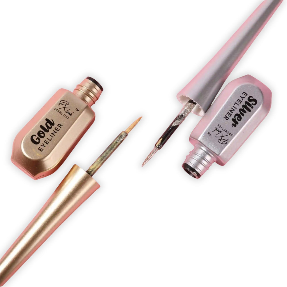 Gold and Silver Eyeliner