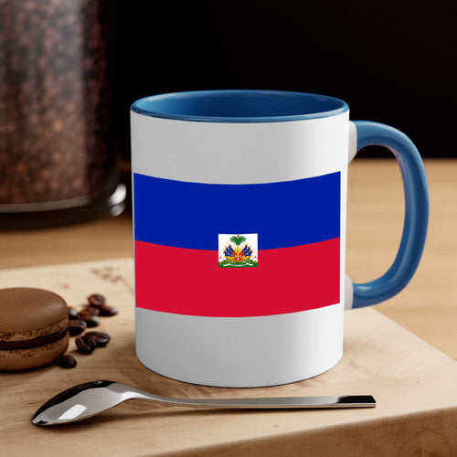 Haitian Flag Blue Coffee Mug