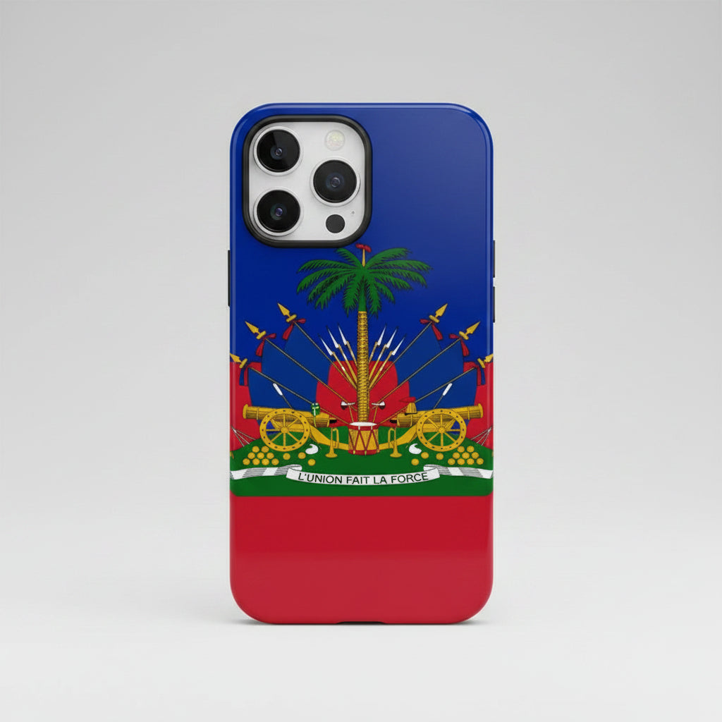 Haitian Flag Design iPhone Cover