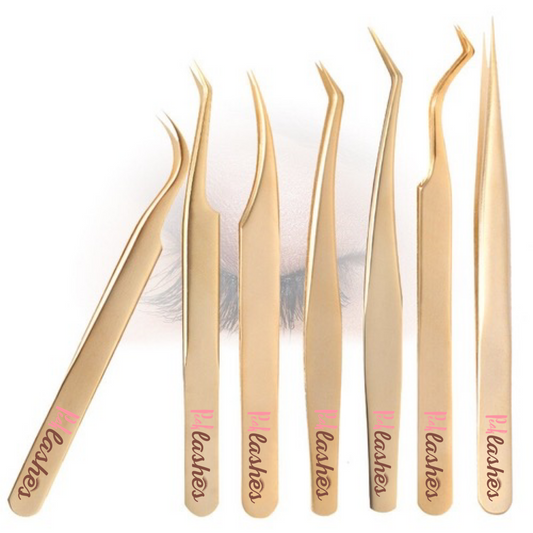 Professional Eyelash Grafting Design Tweezer