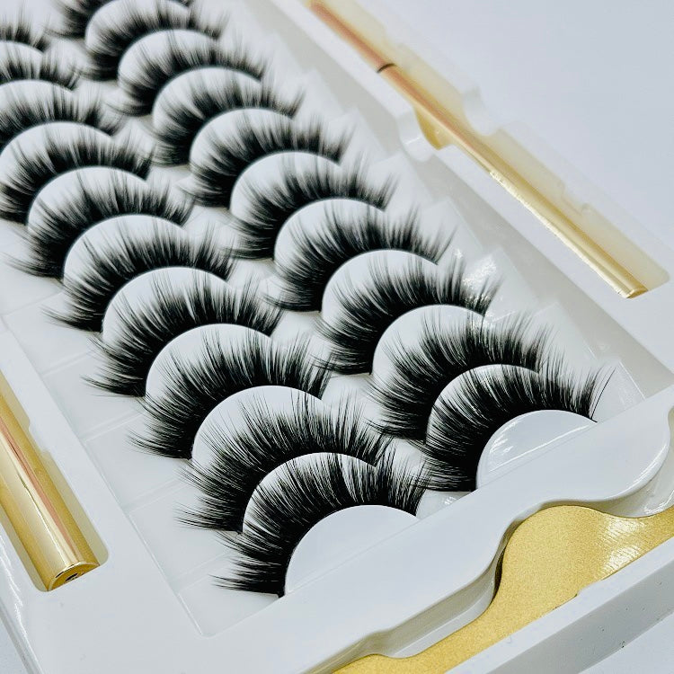 10-Pair Magnetic Eyeliner & Eyelashes Set