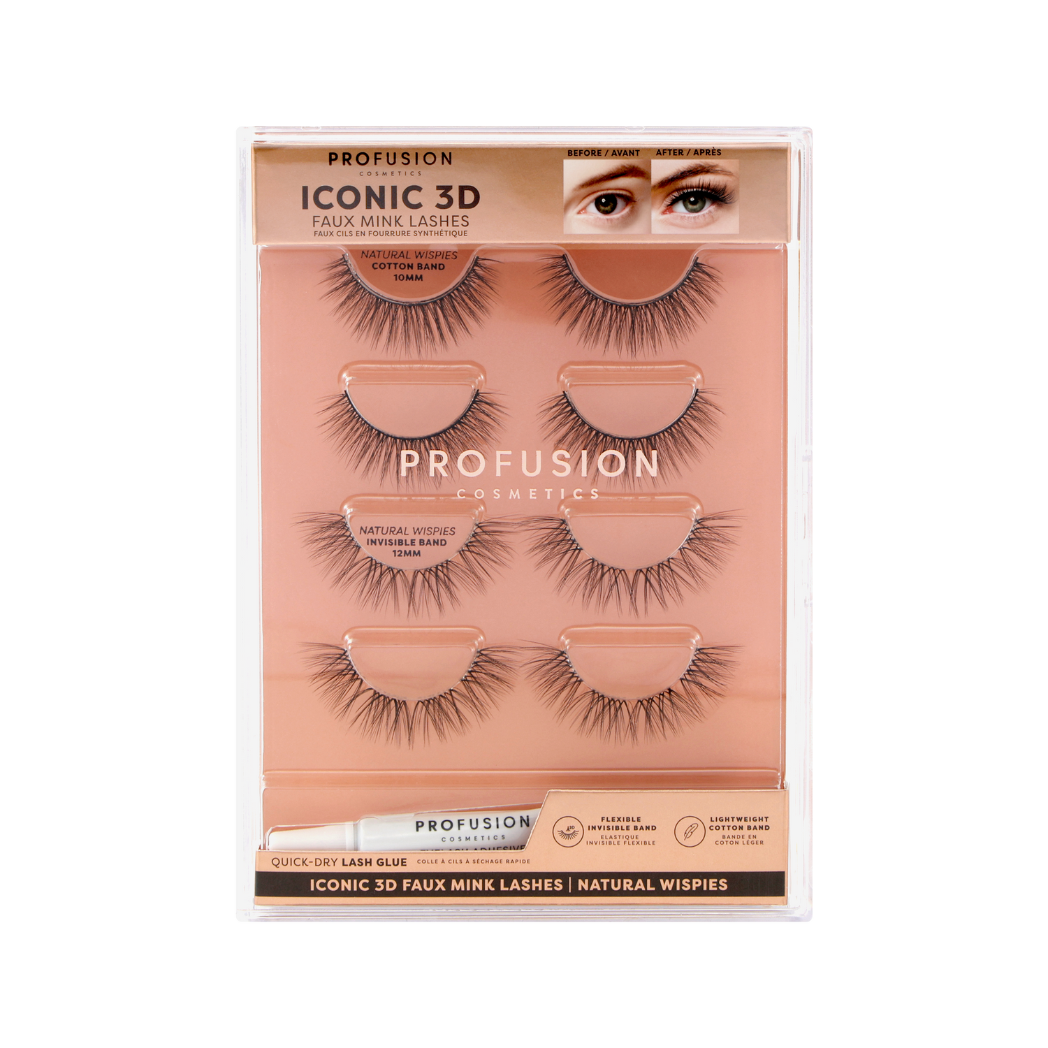 Iconic 3D Faux Mink Lashes