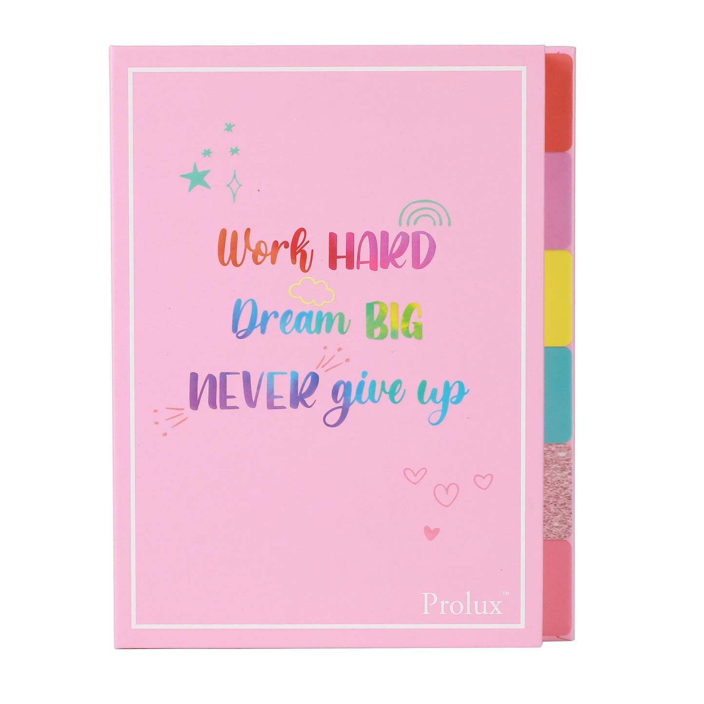 Work Hard Dream Big Never Give Up Palette