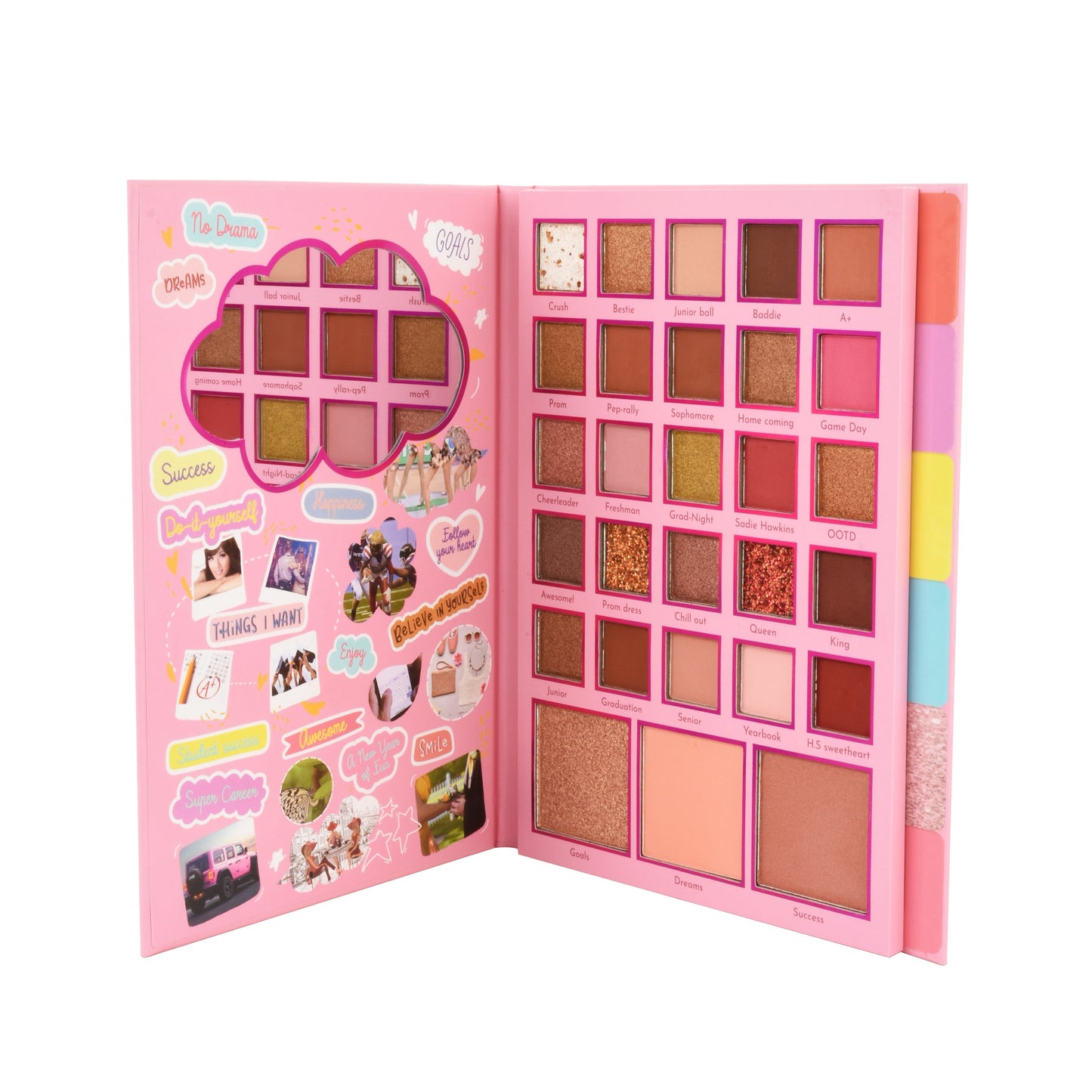 Work Hard Dream Big Never Give Up Palette