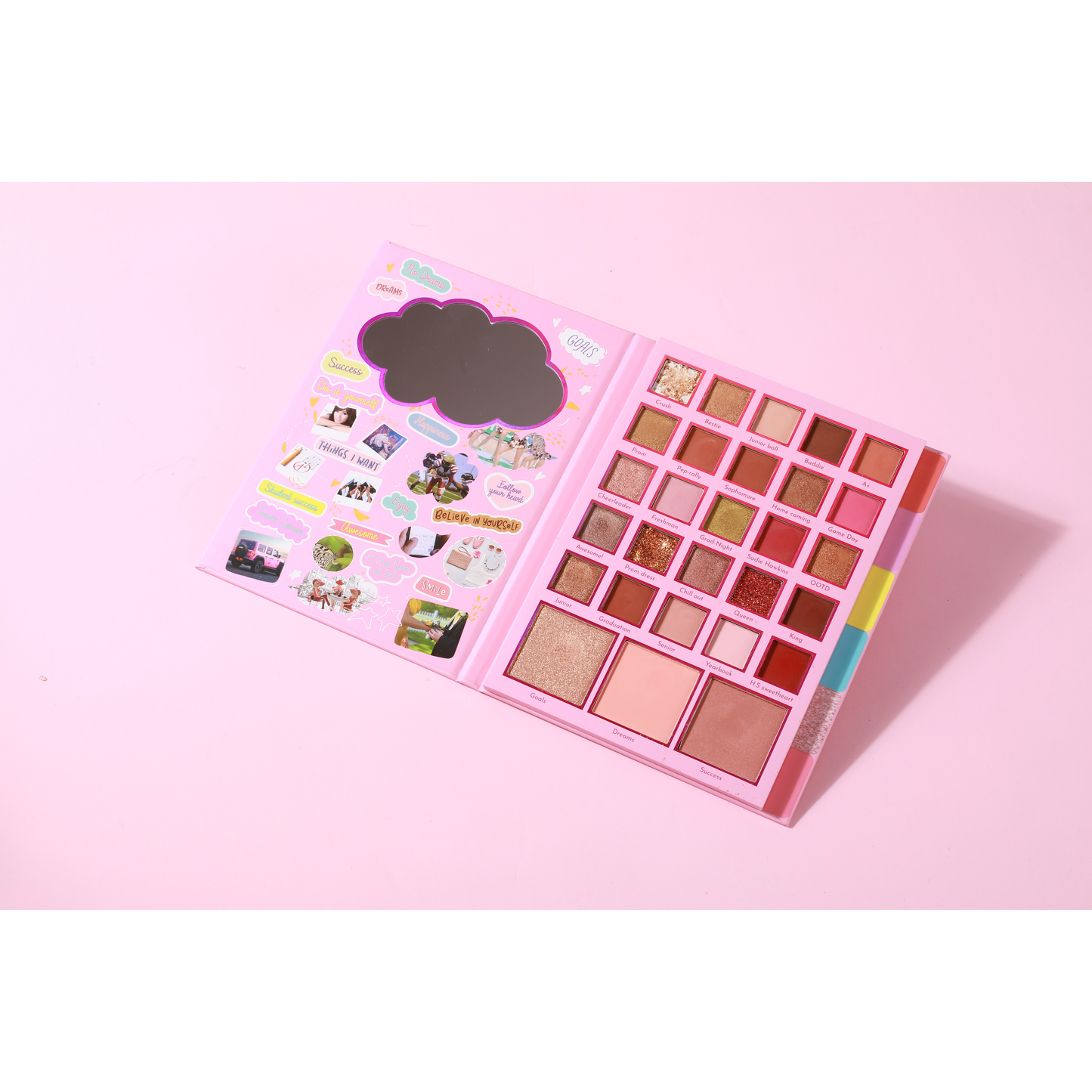 Work Hard Dream Big Never Give Up Palette
