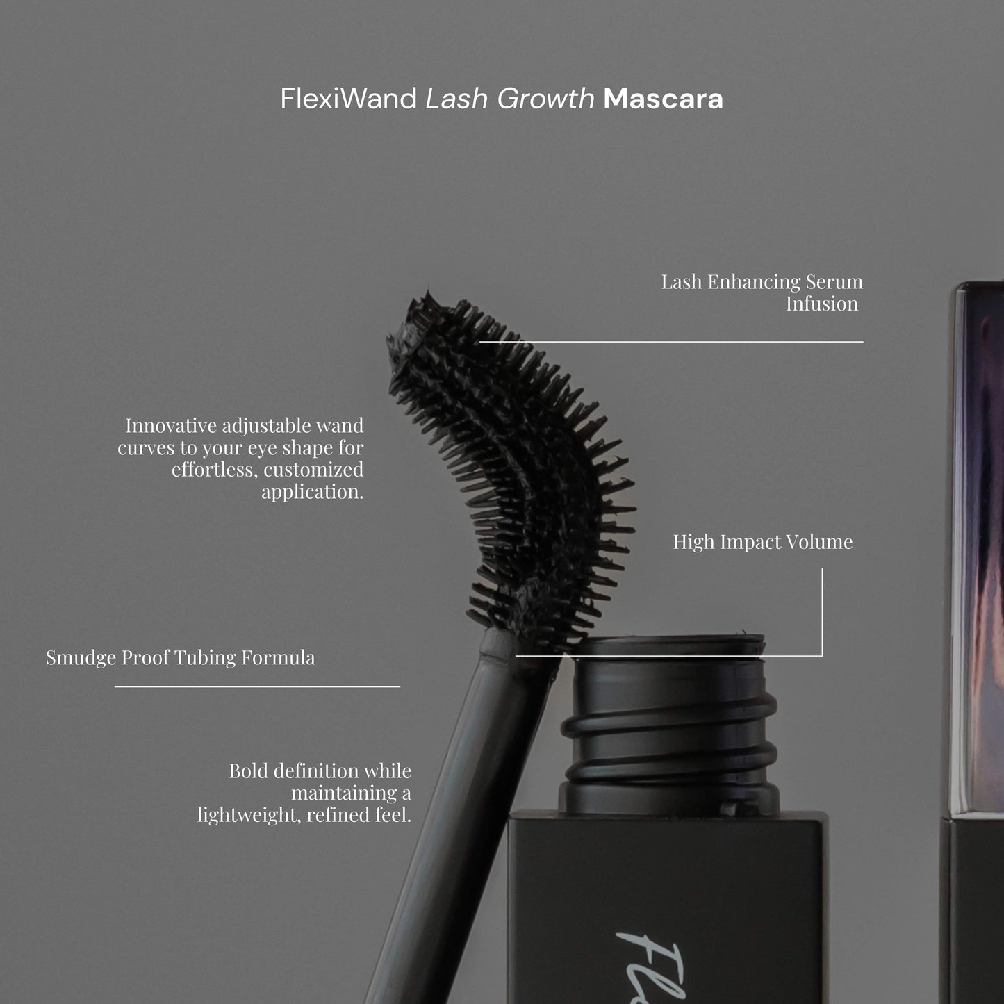 FlexiWand Peptide Mascara