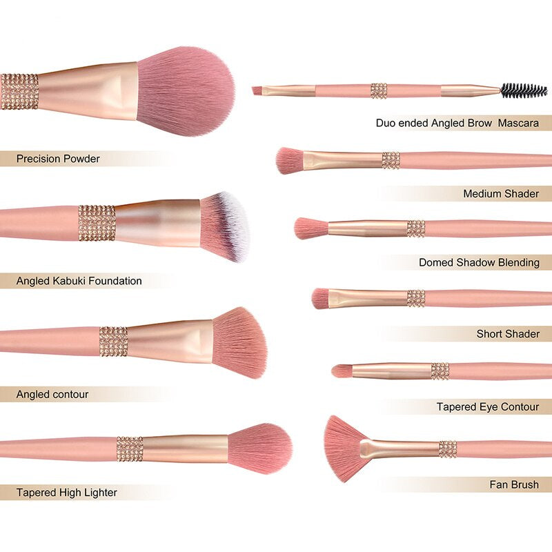 Lavish Makeup Brush Set