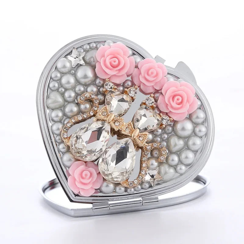 La Perle Small Pocket Makeup Mirror