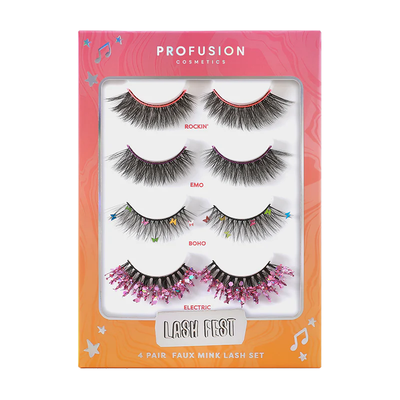 Lash Fest 4-Pair Lash Set