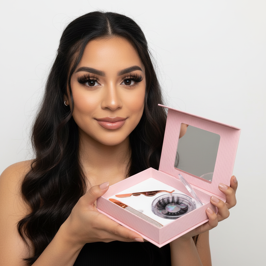 25MM Layla Mink Eyelash Set