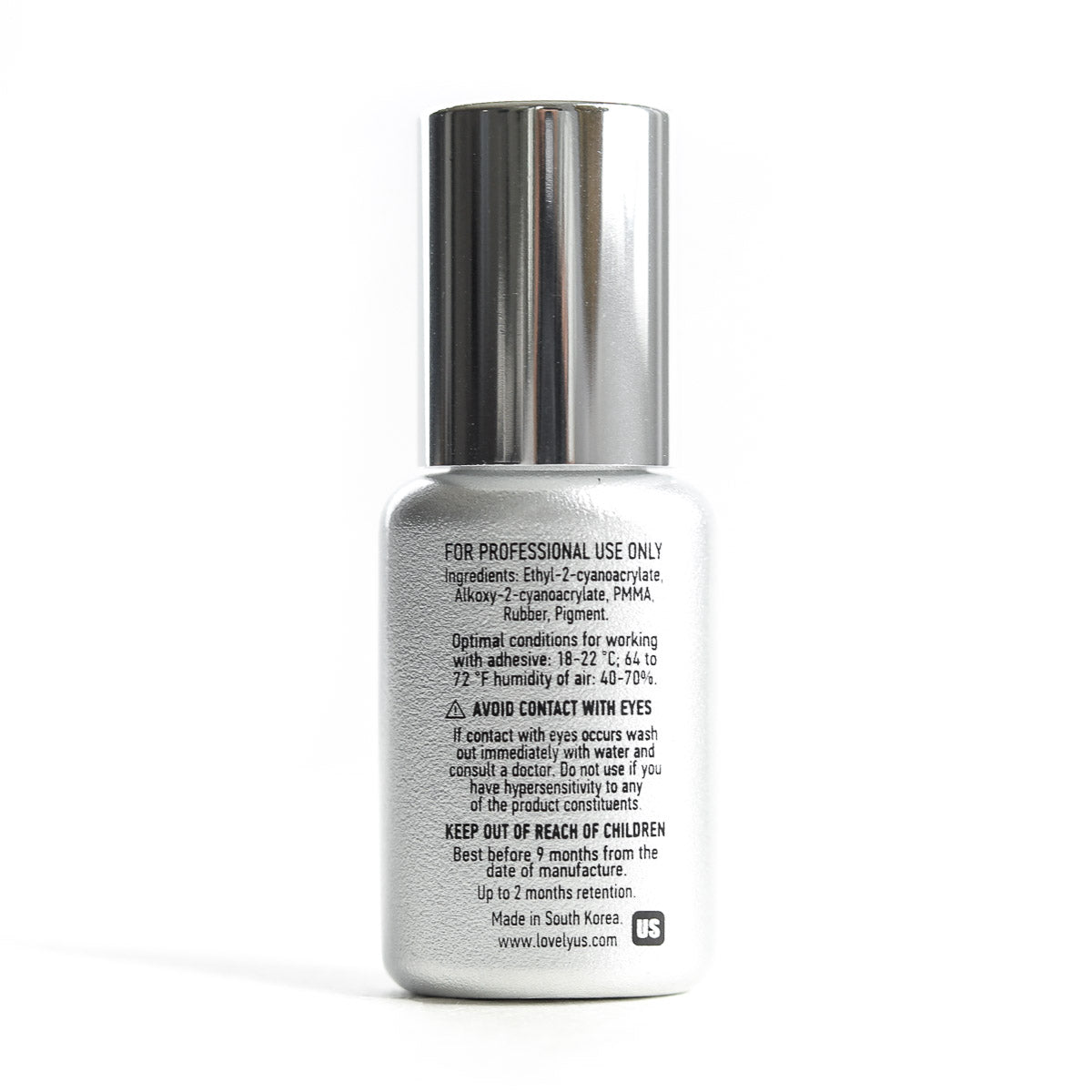 Ideal Eyelash Extension Glue – Universal Salon Adhesive, 1-Second Dry, 5 ml