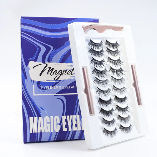 Magnetic Eyelashes & Eyeliner Kit