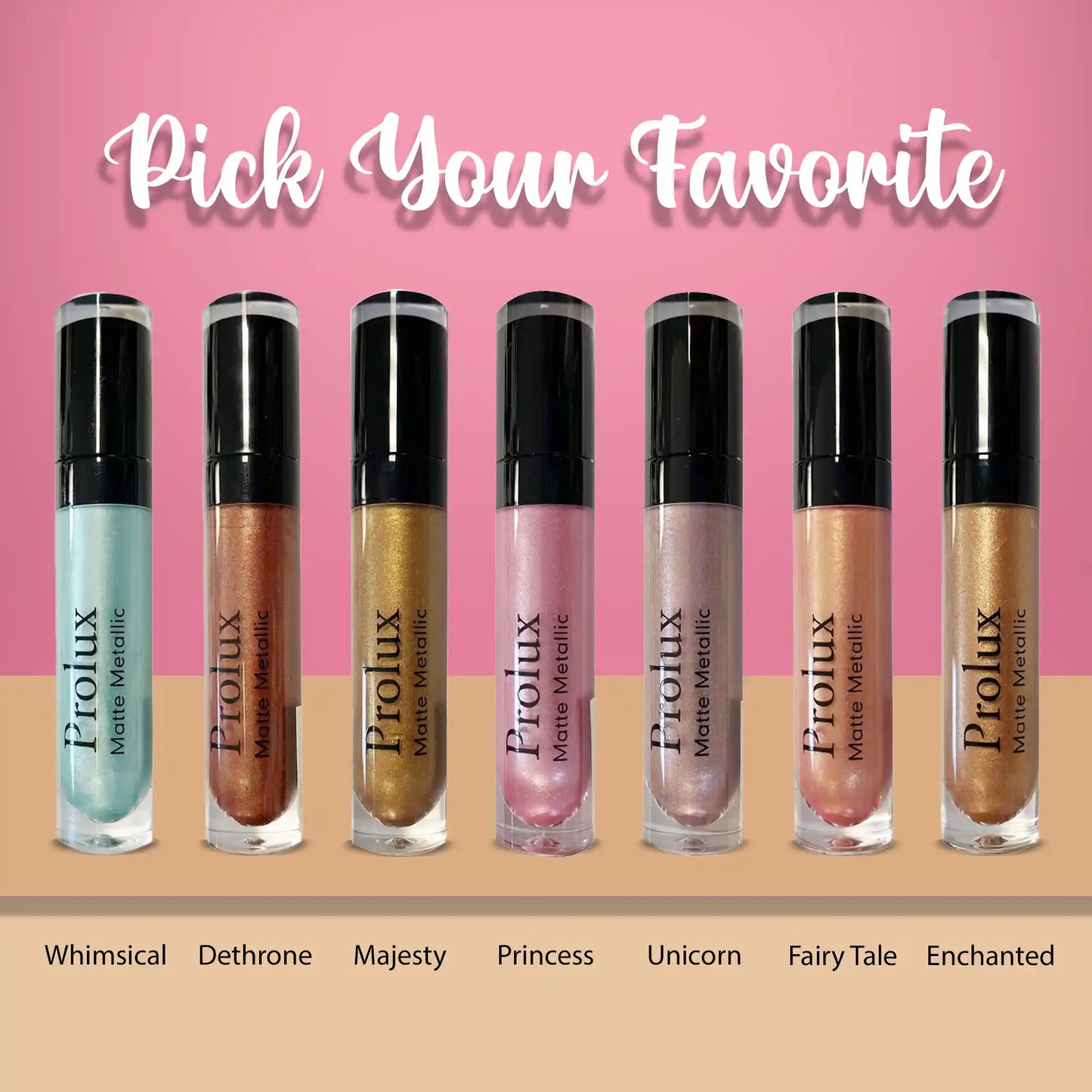 Matte Metallic Lip Gloss