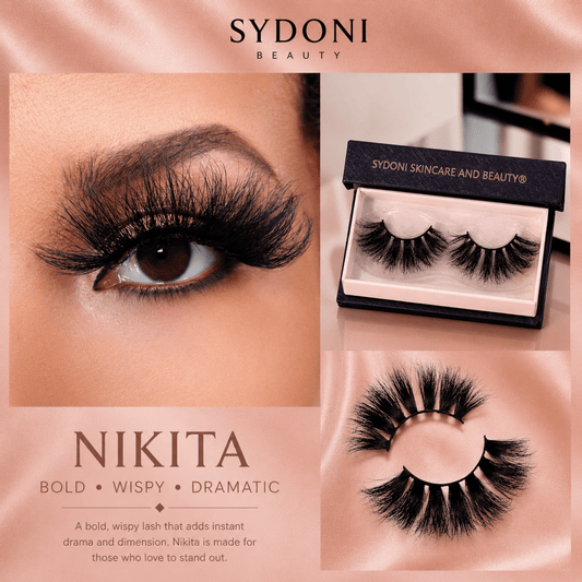 "NIKITA" LUXURY MINK LASHES - Bold, Wispy, Dramatic