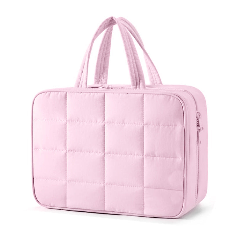 Travel Toilet Bag with Jewelry Storage Compartment