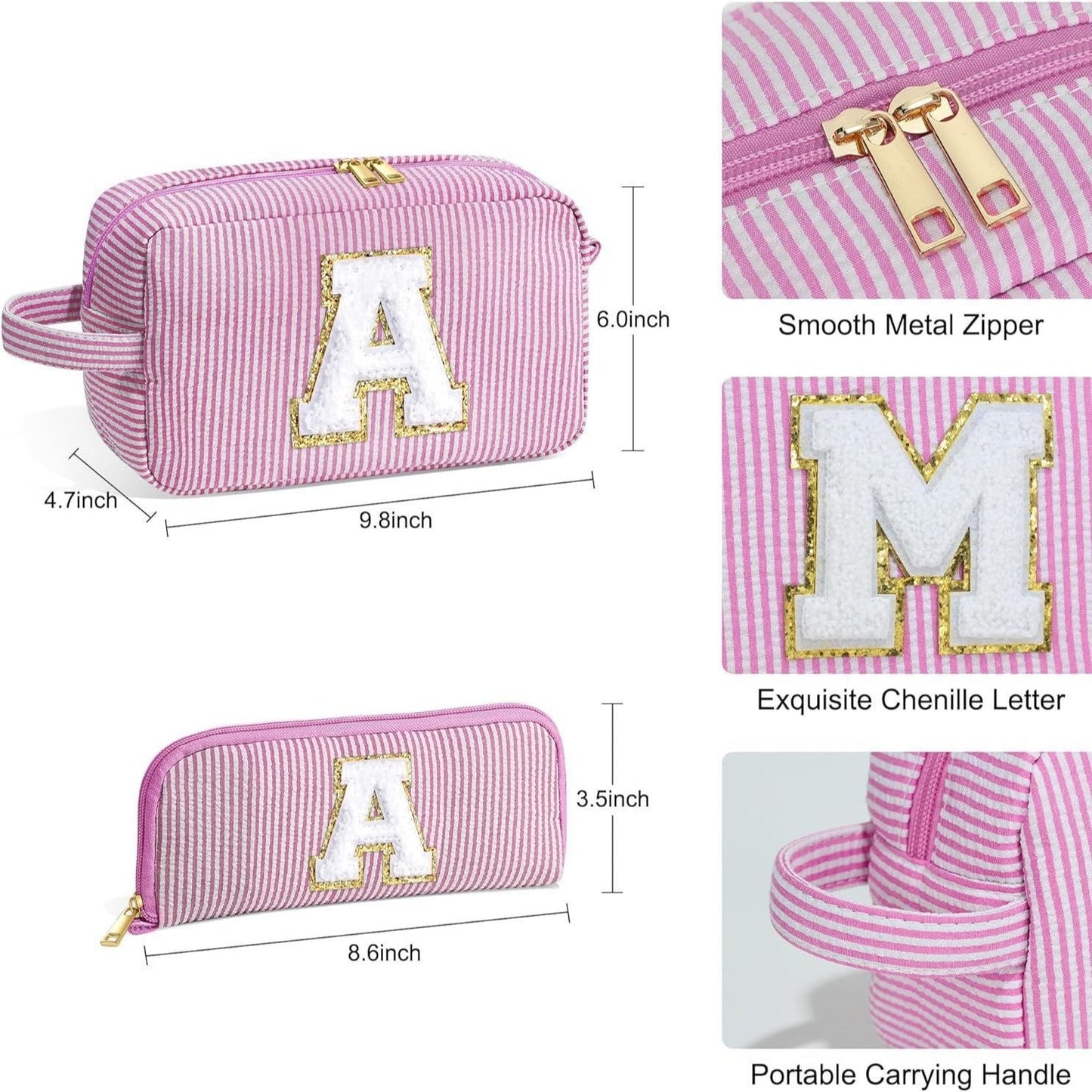 2 in 1 Lightweight Makeup Bag