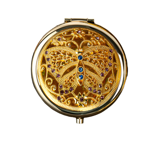 Ornamental Golden Mirror 1