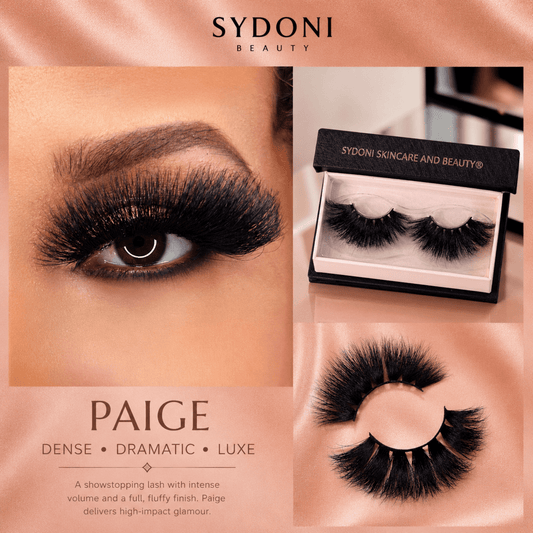 "PAIGE" LUXURY MINK LASHES - Dense, Dramatic, Luxe