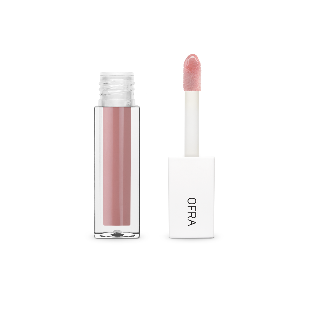 A sheer pale pink Lipgloss