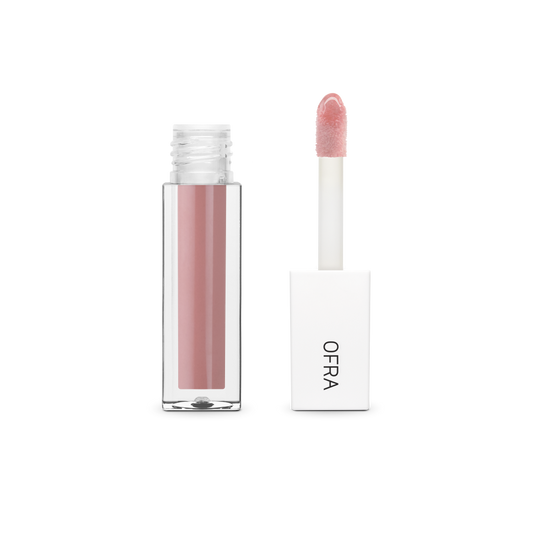 A sheer pale pink Lipgloss