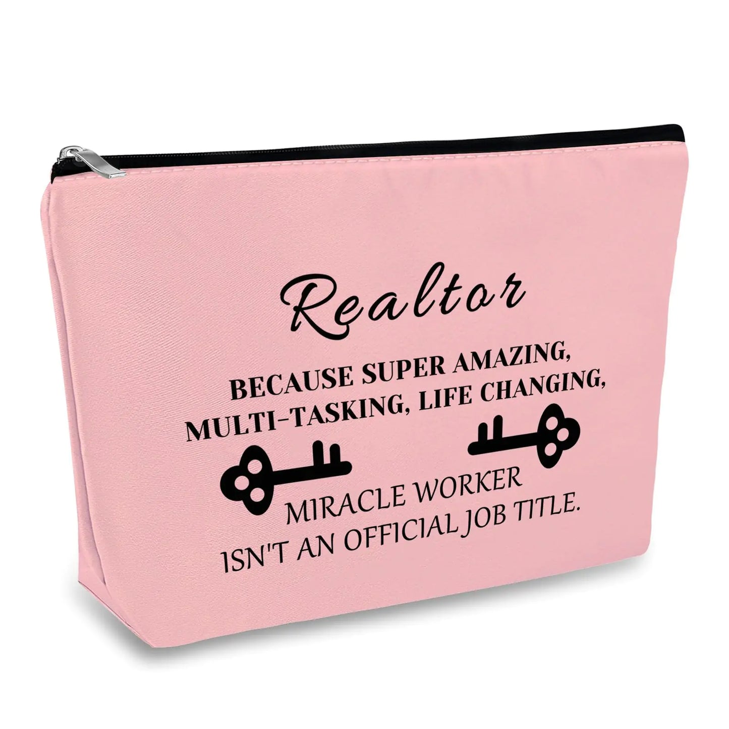 Real Estate Agent Makeup Bag