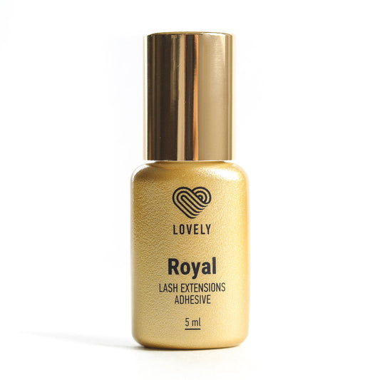 Royal Eyelash Extension Glue – 1-Second Dry, 8-Week Hold, 5 ml