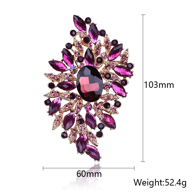 Temperament-Stained Glass Brooch