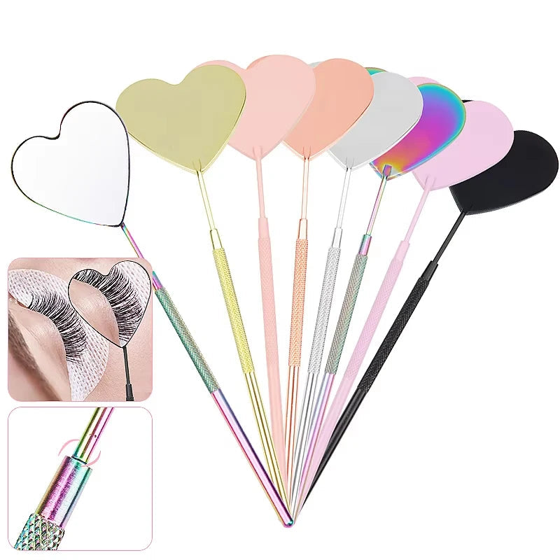 Eyelash Grafting Heart Mirror