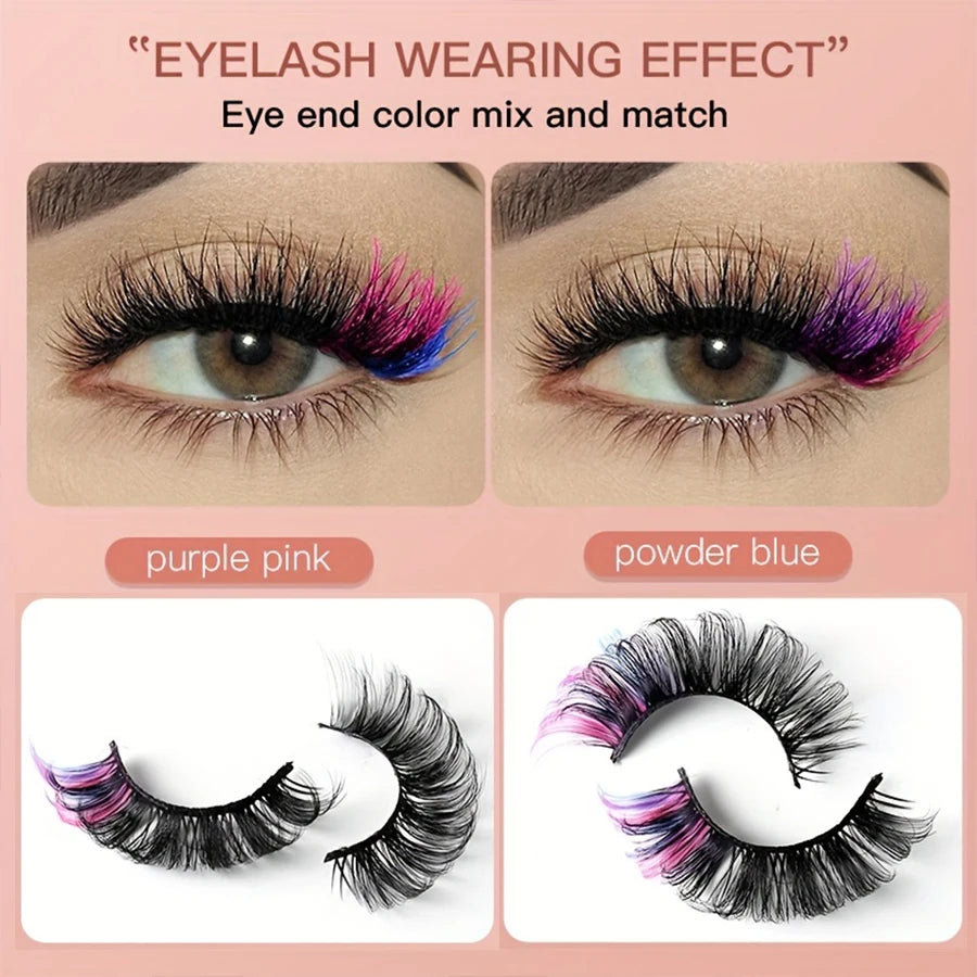 Magic Eyeliner and Color Eyelash Set