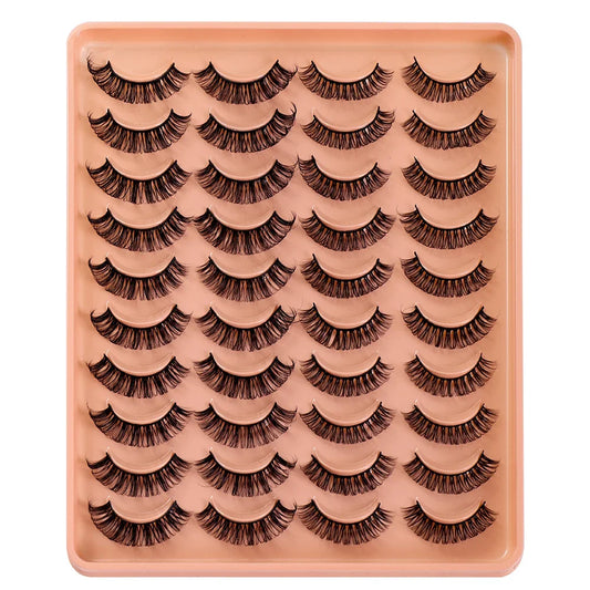 Fluffy Strip Lashes 20 Pairs