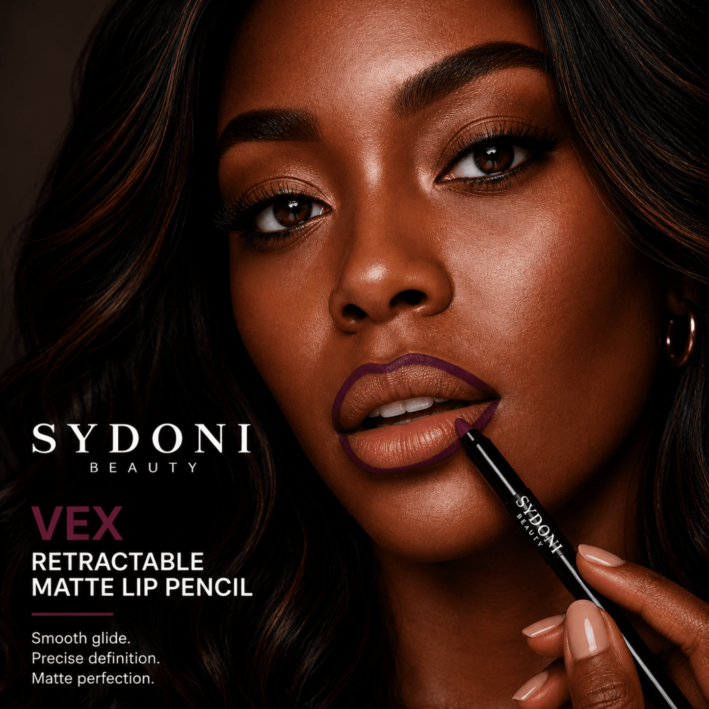 SYDONI RETRACTABLE MATTE LIP PENCIL