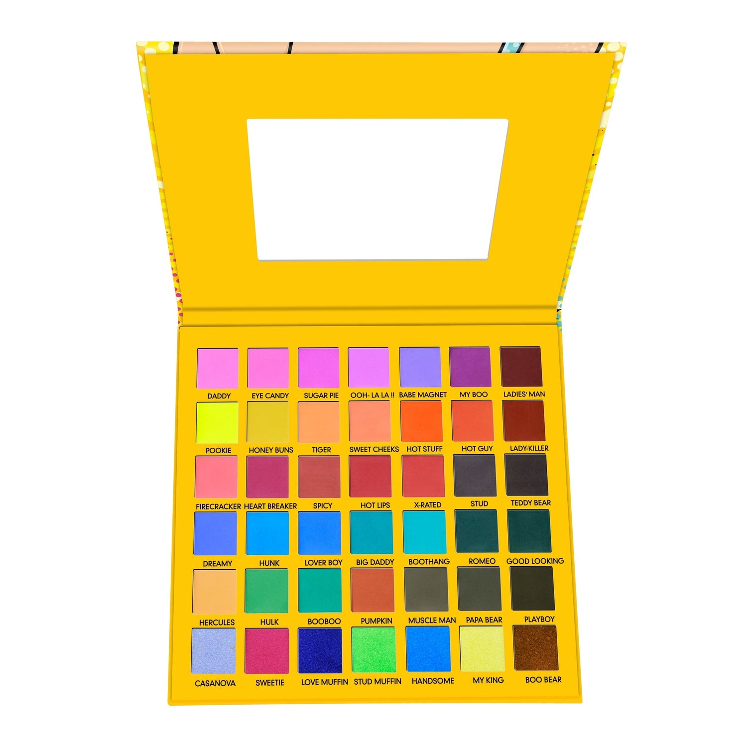 WOW Eyeshadow Palette - 42 Bright, Bold Shades