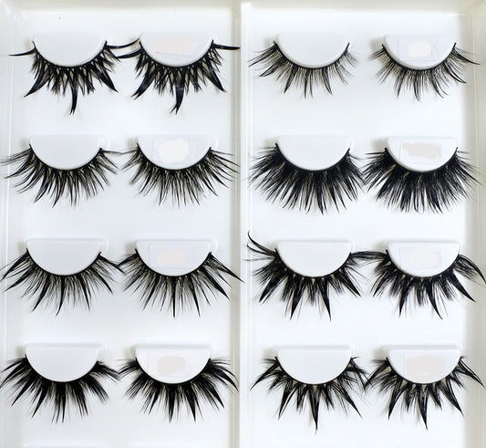 Wet Manga Fiber Faux EyeLashes