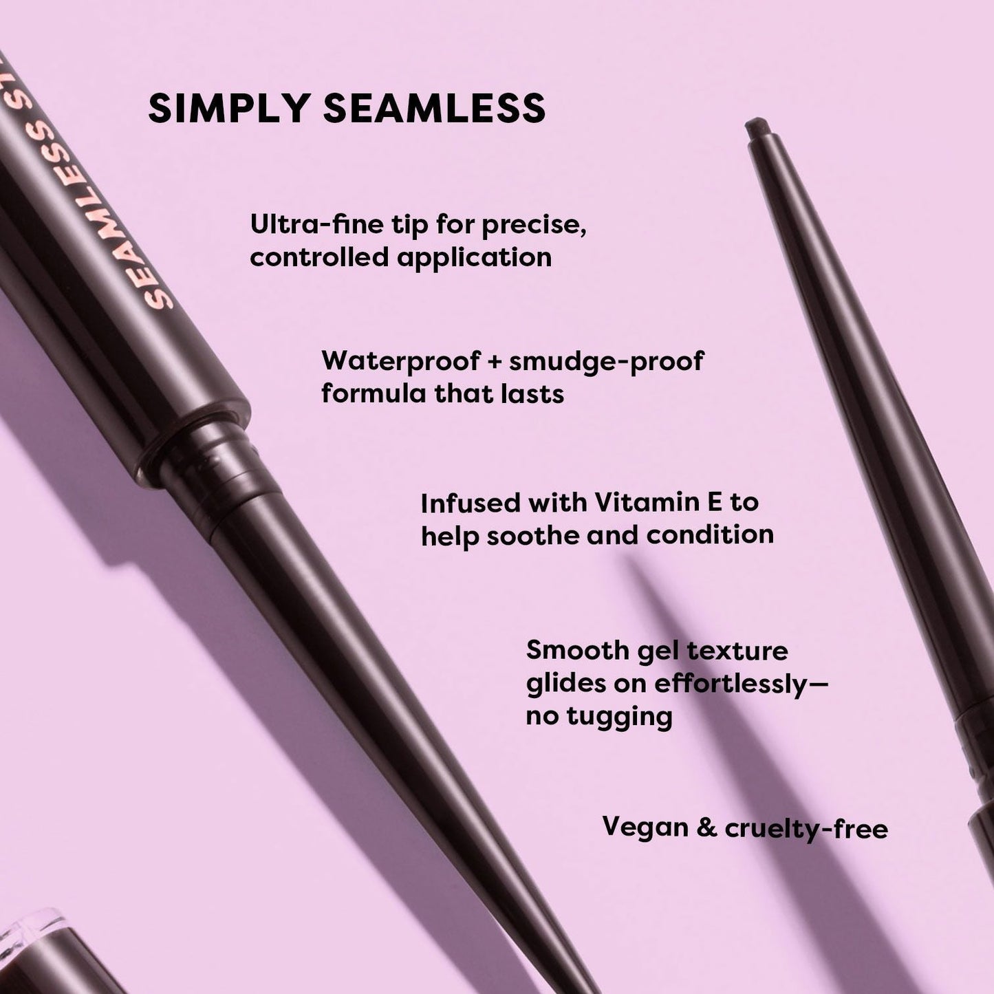 Seamless Strokes Precision Gel Liner - Dark Roast