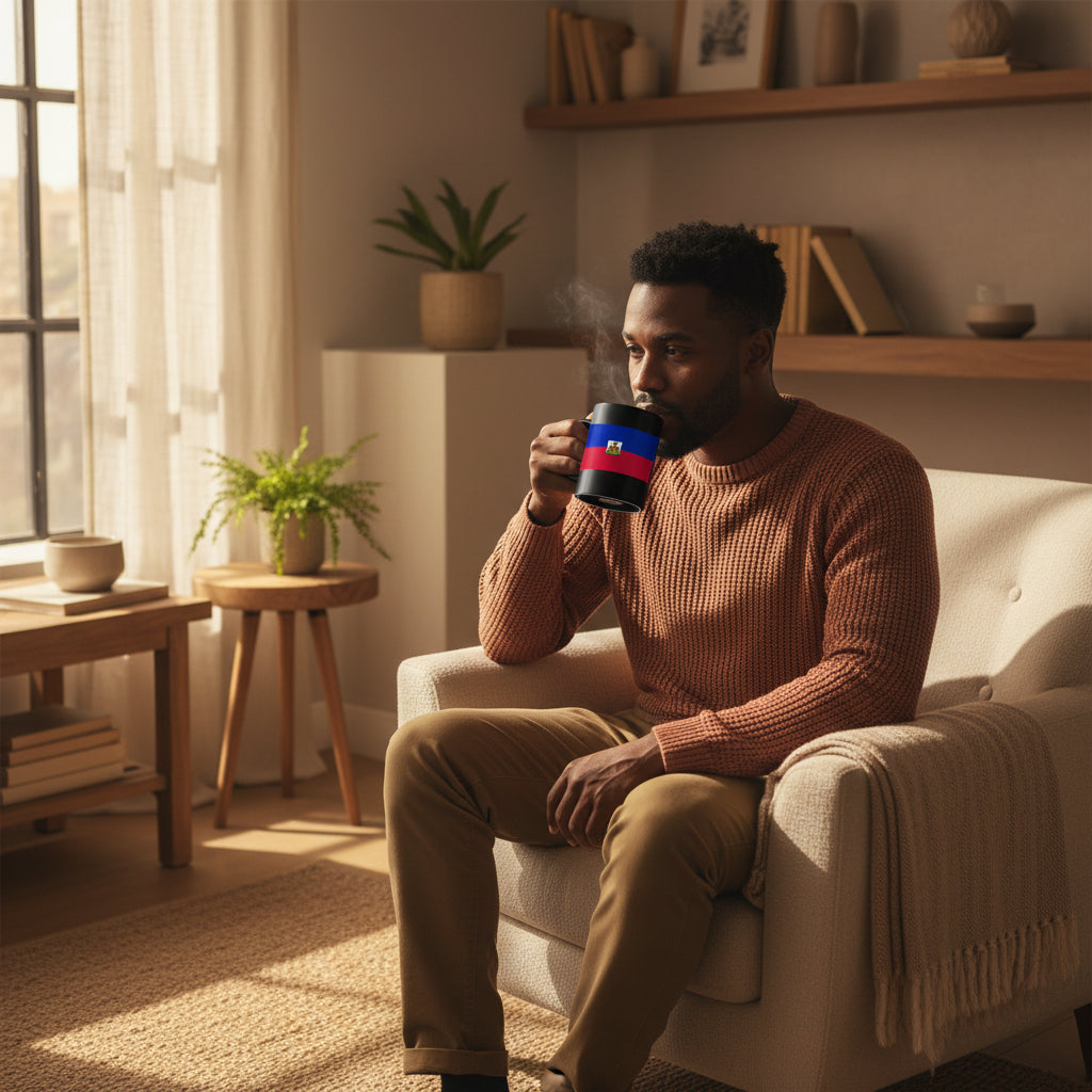 Haitian Flag Coffee Mug