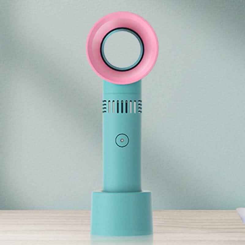 Eyelash Extension Bladeless Handheld Fan