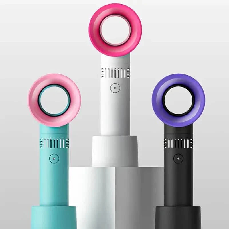 Eyelash Extension Bladeless Handheld Fan