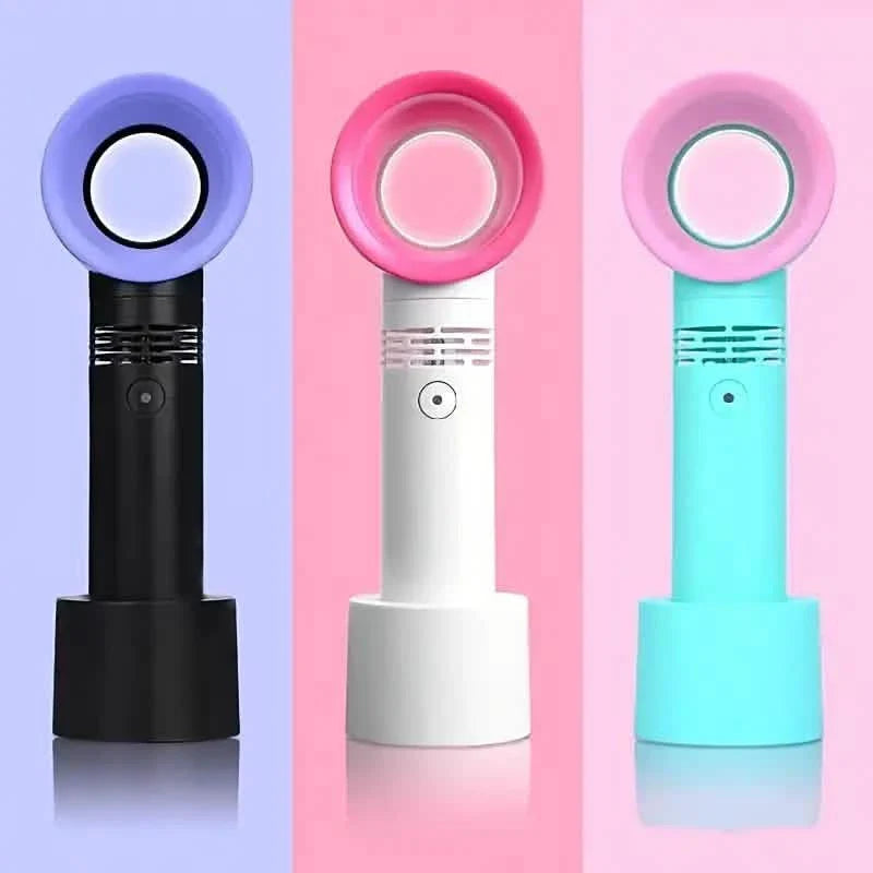 Eyelash Extension Bladeless Handheld Fan