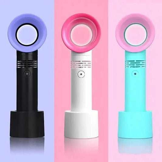 Eyelash Extension Bladeless Handheld Fan